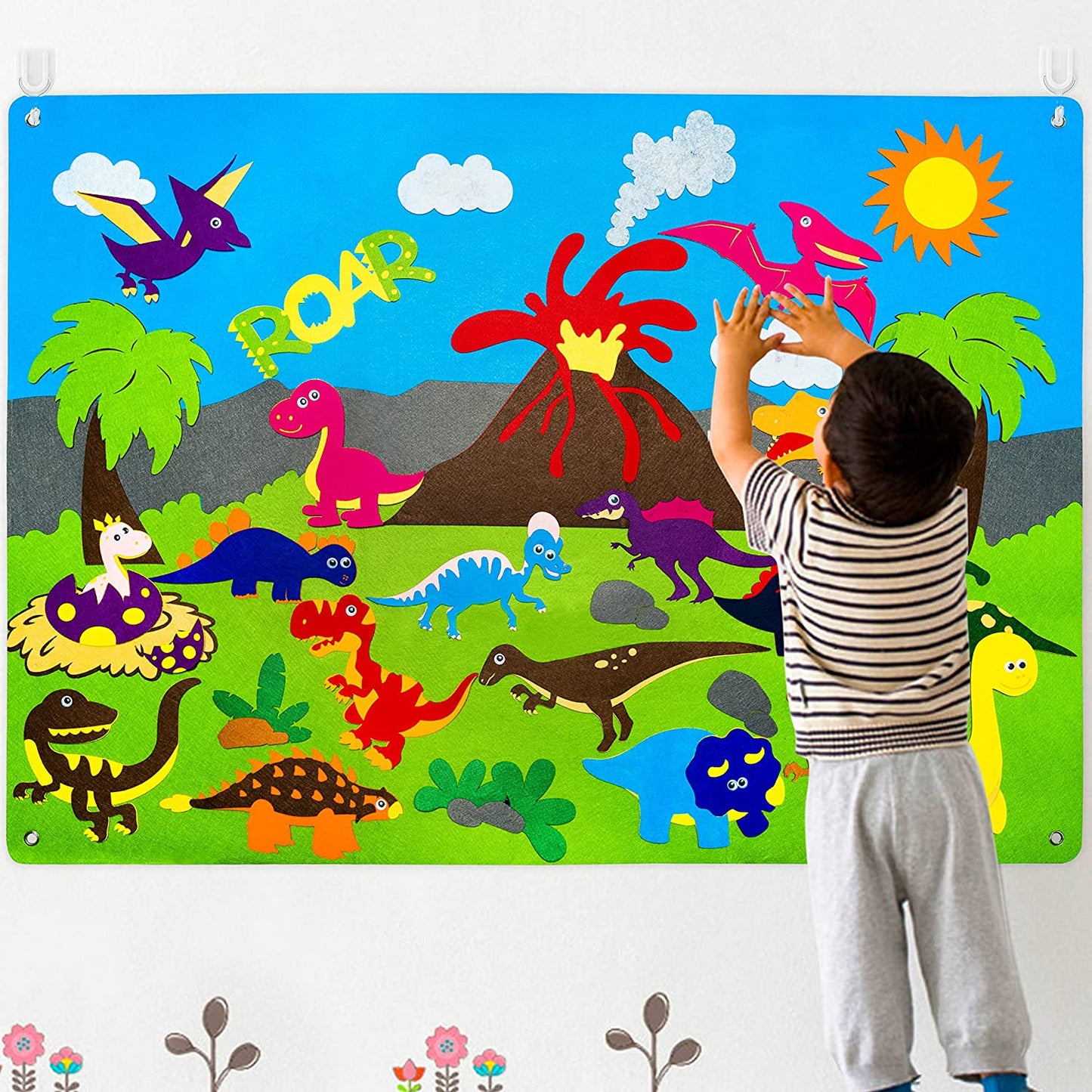 Brainer Toys ™ - Quadro de Feltro
