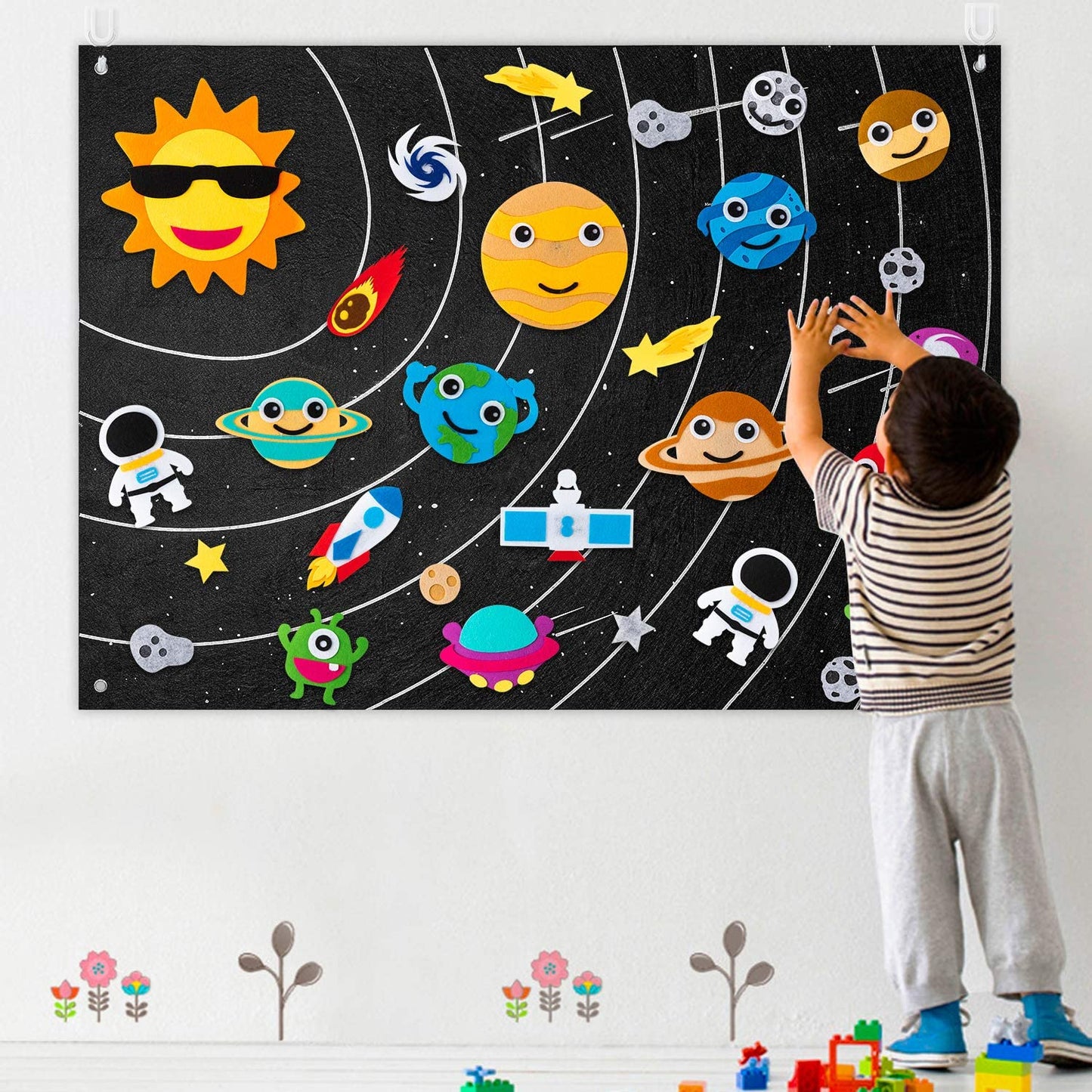 Brainer Toys ™ - Quadro de Feltro